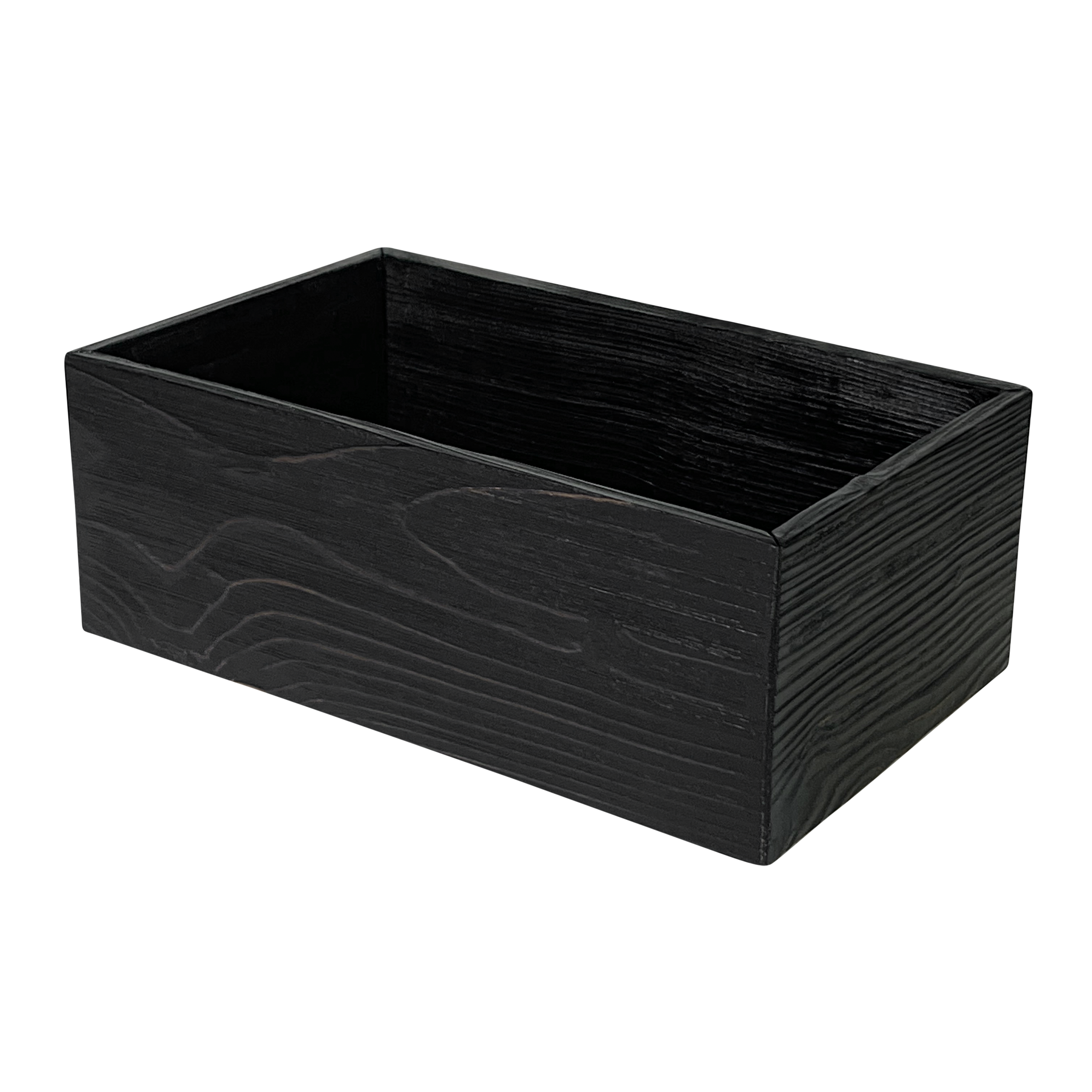 Yakisugi Burned Wooden Pot / Container