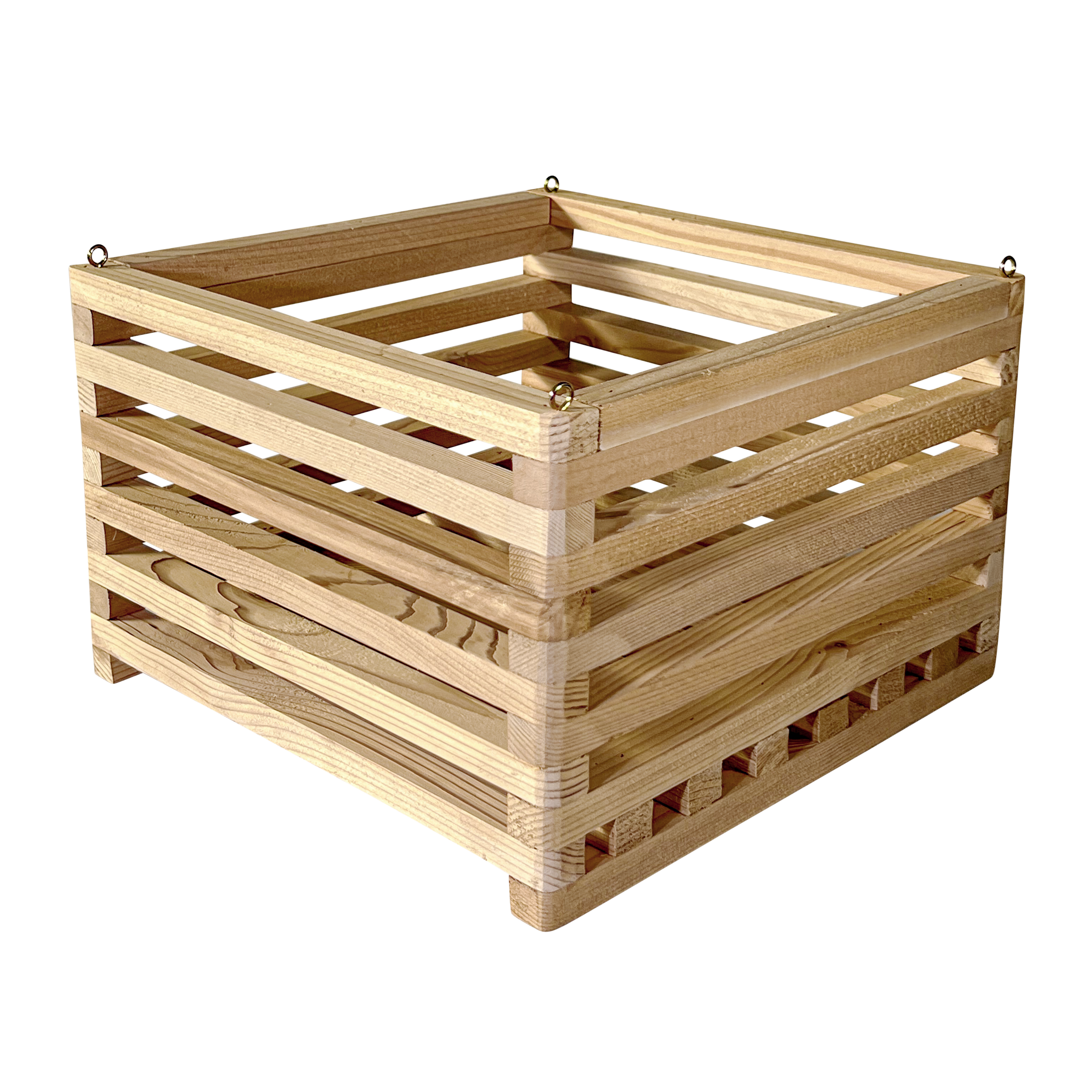 Yakisugi Burned Wooden Pot / Container Cages