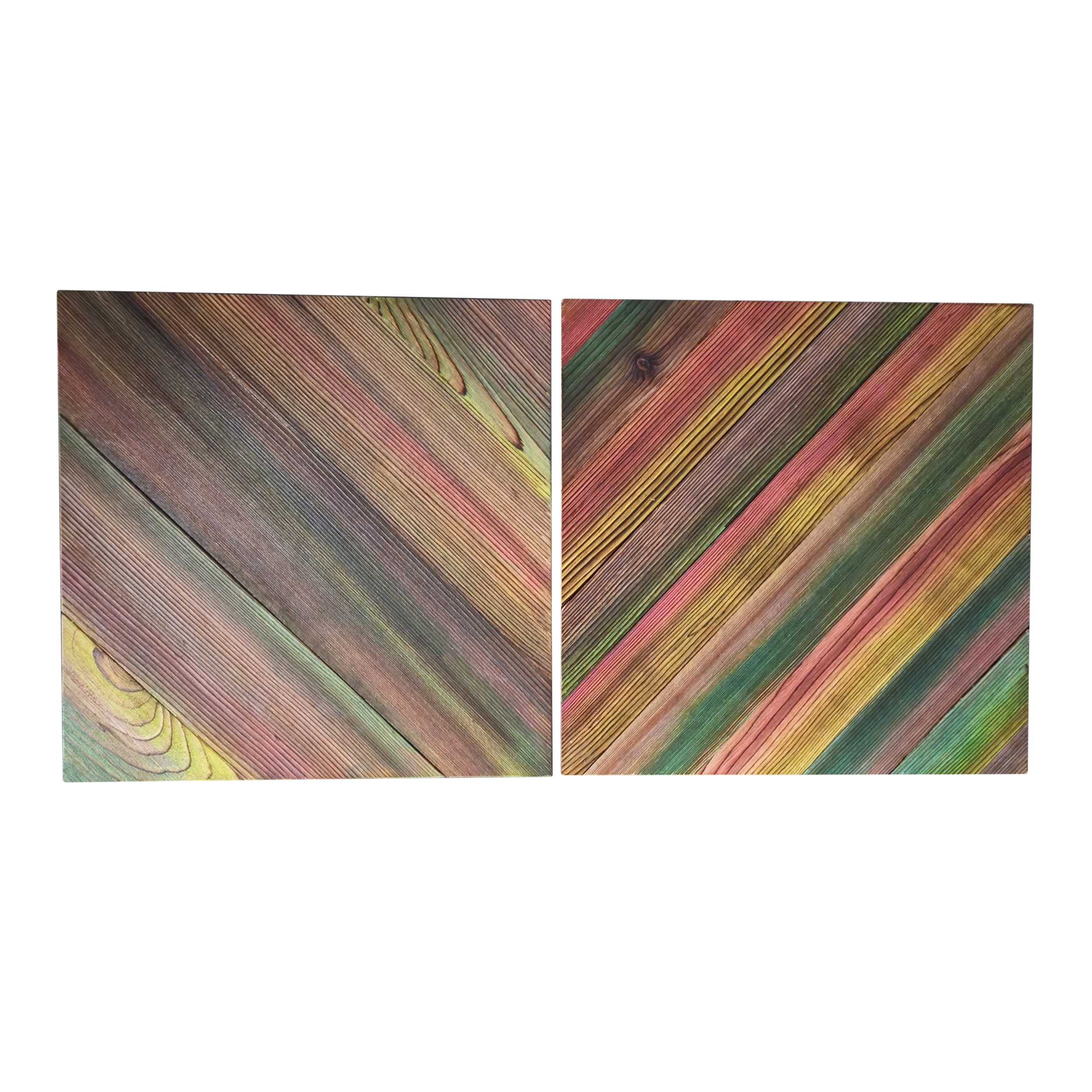 Yakisugi Burned Wooden Wall Décor 