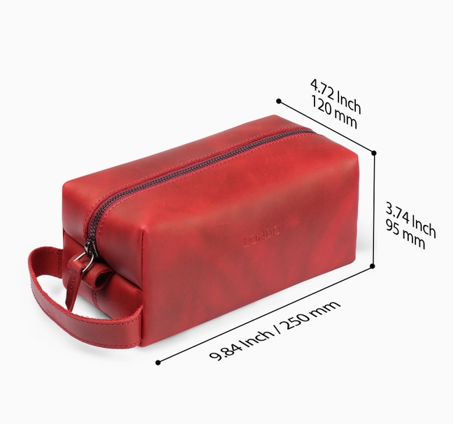 Leather Dopp Kit