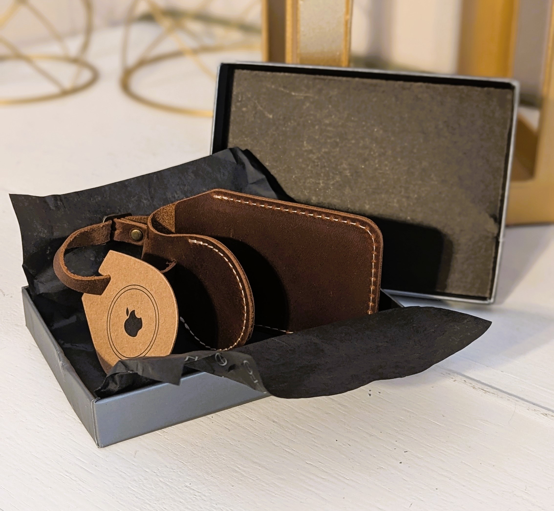 Luggage Tag and AirTag Holder