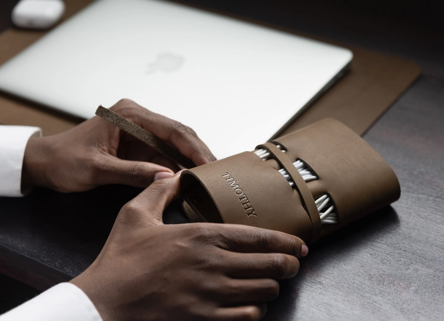 USA  Made Tech Accessory Roll - Cord Management
