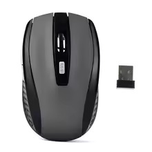Souris sans fil 2.4G souris de jeu 2.4Ghz souris optique sans fil 6D mince Mini souris silencieuse DPI1600