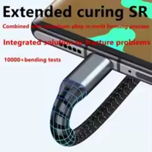 Câble de charge rapide 100W, câble multi-chargeur en Nylon tressé, USB Multiple universel 3 en 1,