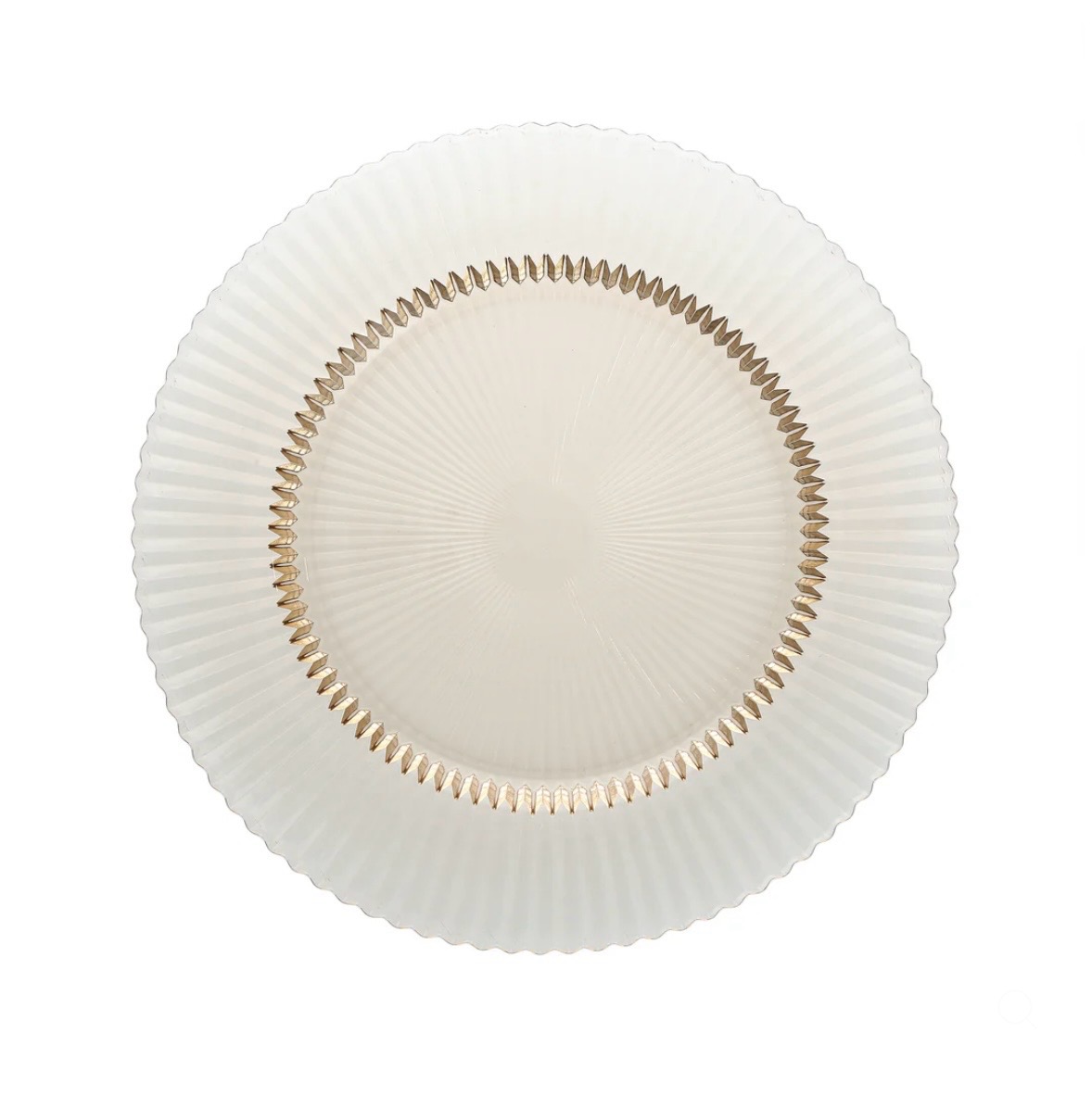 Crystal Amber Charger