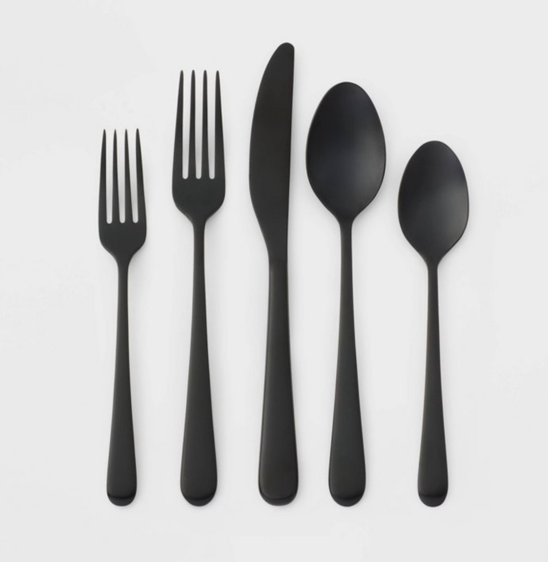 Black Matte Flatware