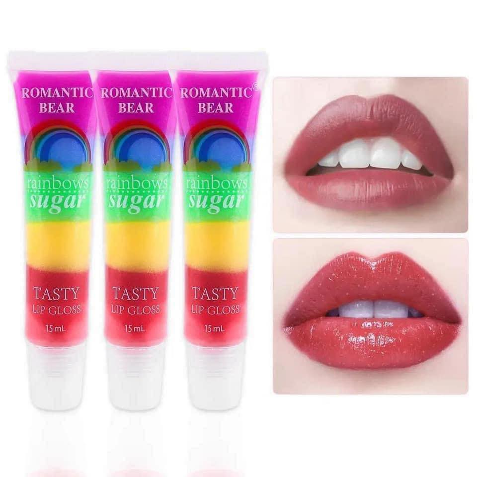 Romantic Bear cute Rainbow Lipgloss