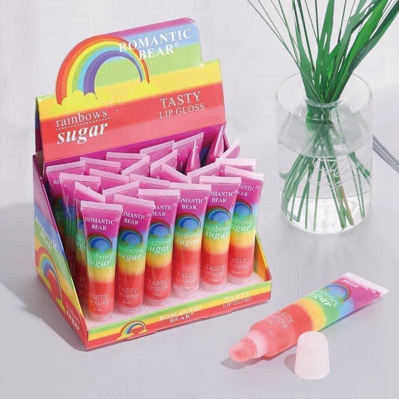 Romantic Bear cute Rainbow Lipgloss