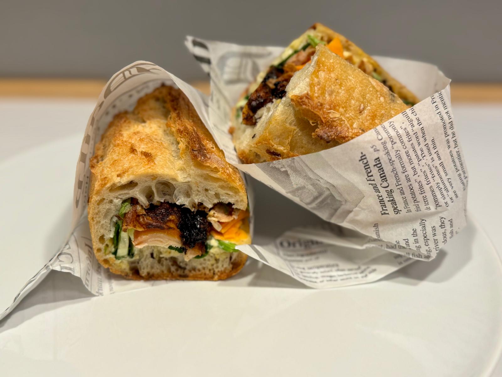 Bành mi poulet - Coffret de 10 pièces - 35 euros TTC 