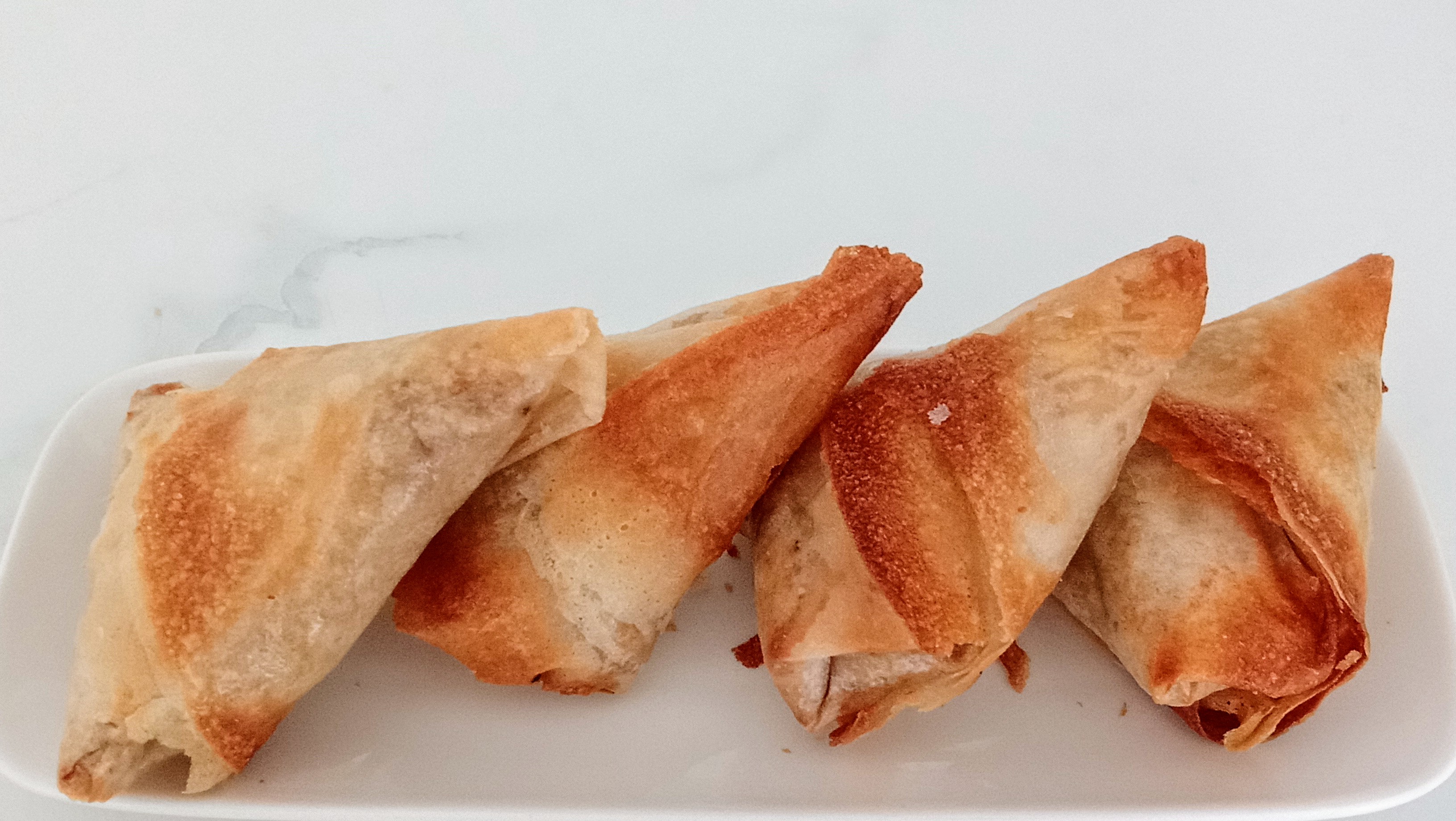 Samossas au boeuf - Coffret de 10 pièces - 30 euros TTC