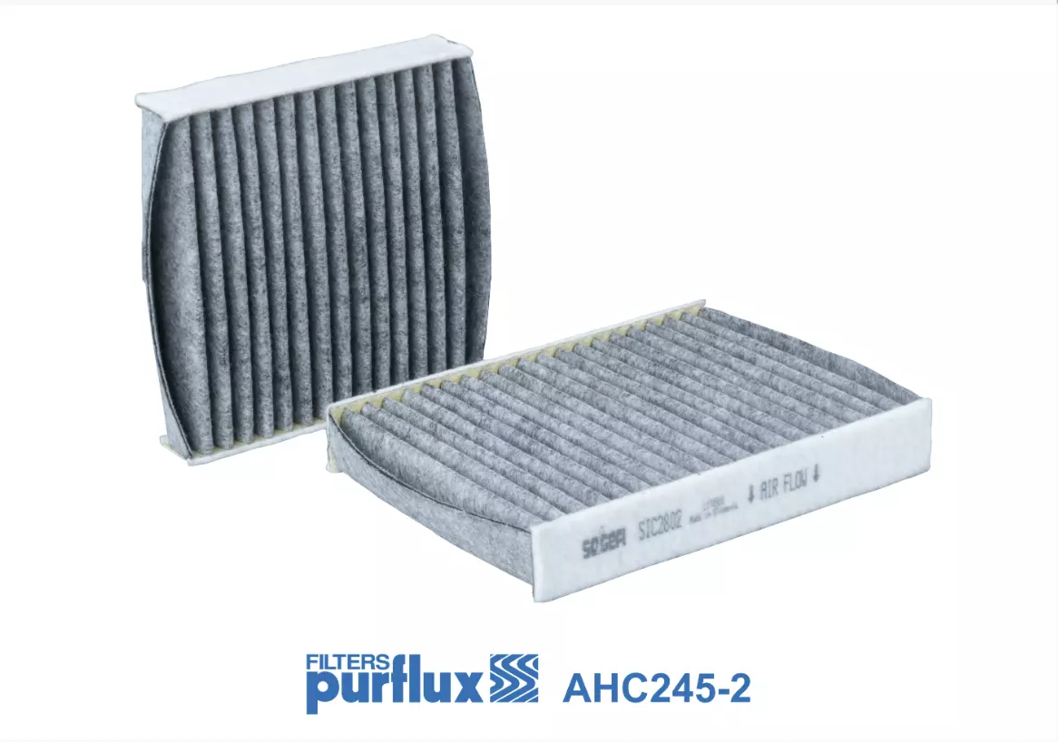 PURFLUX AHC245-2 Filtre habitacle pour CITROEN DS3 C4 C3 PEUGEOT 207 208 2008