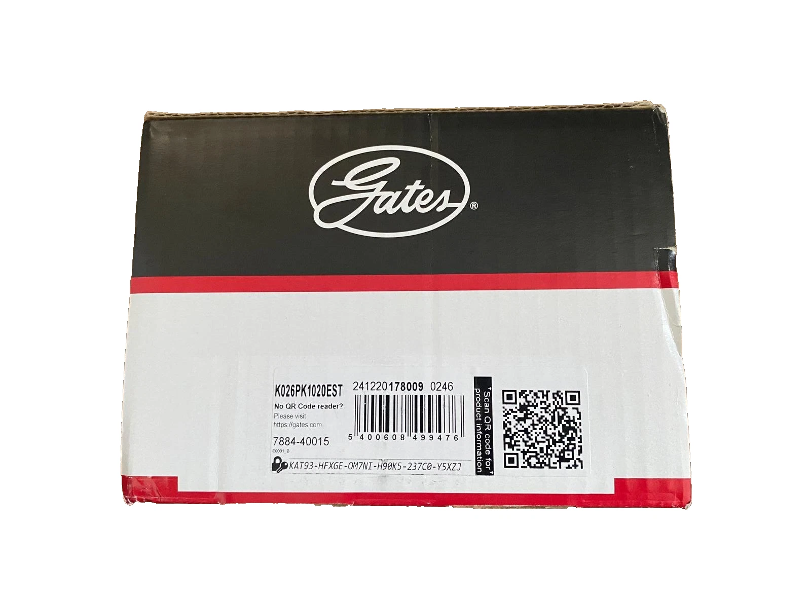GATES K026PK1020EST KIT ACCESSOIRE