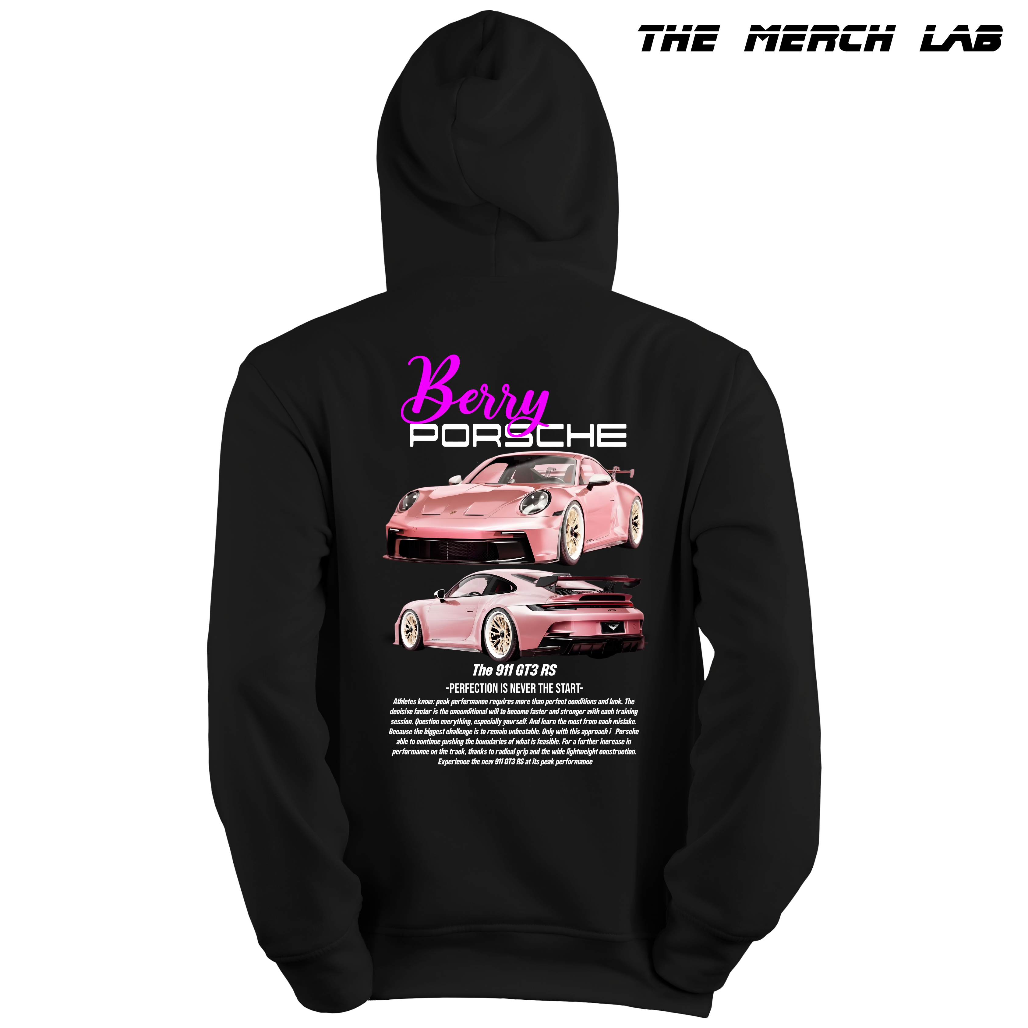 Porsche 911 Hoodie (Berry)