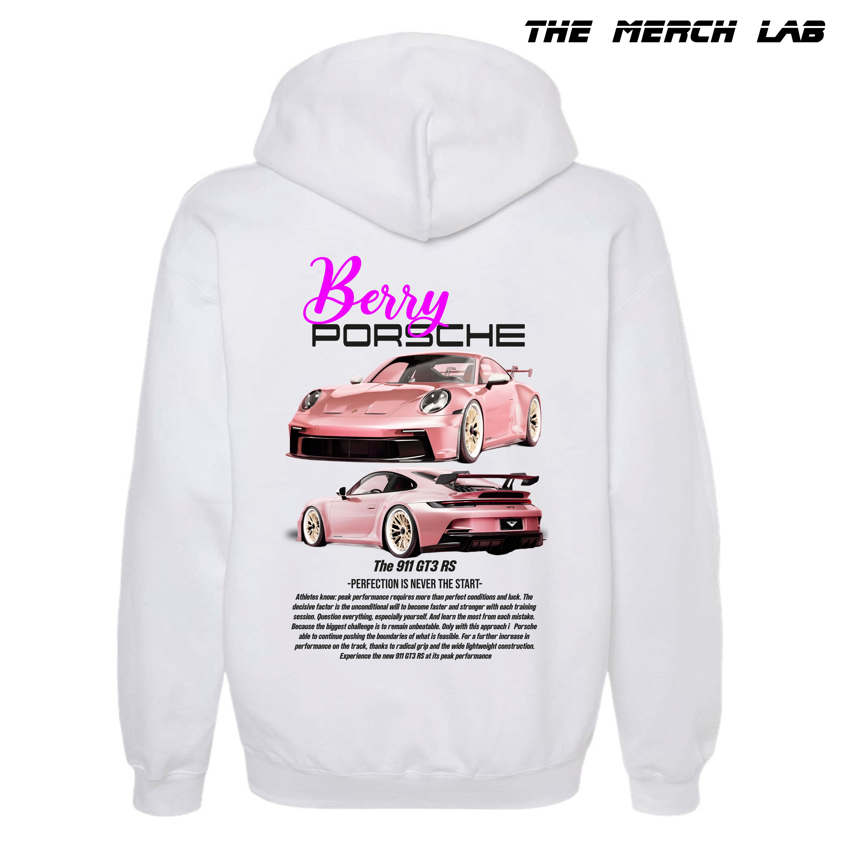 Porsche 911 Hoodie (Berry)