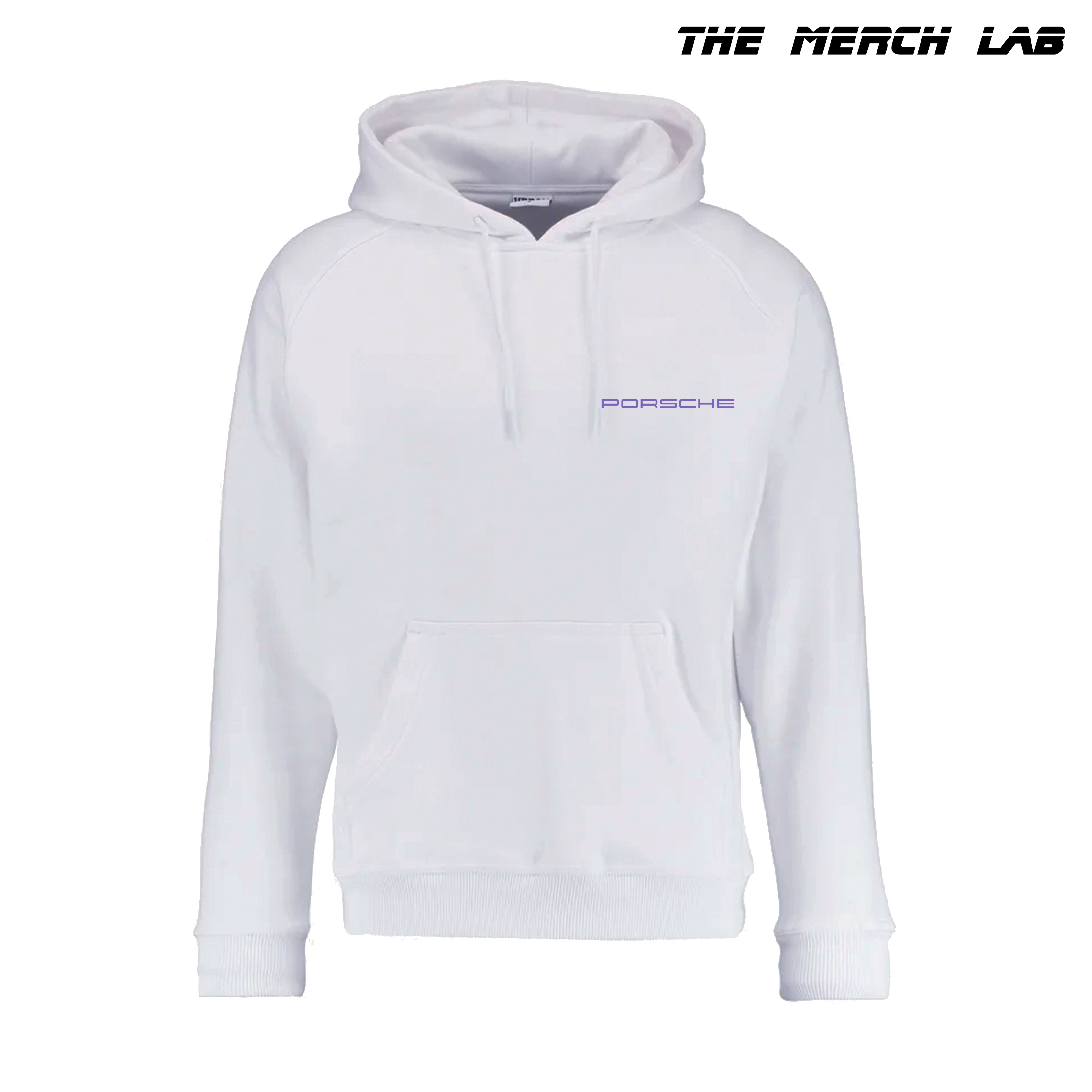 Porsche 911 White Hoodie(Purple)