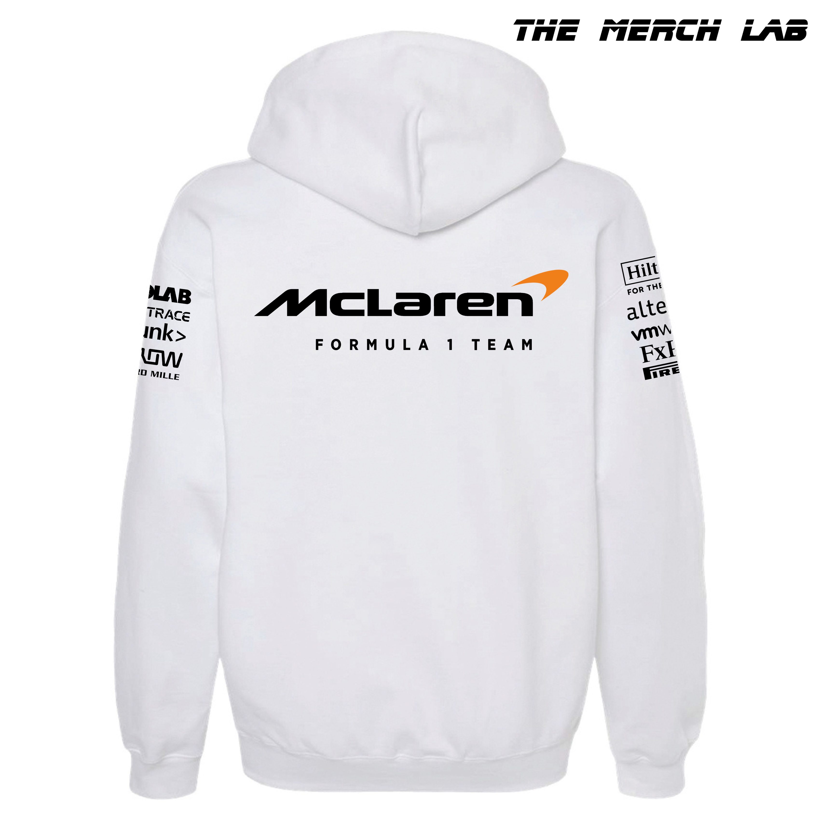McLaren F1 2024 White Hoodie