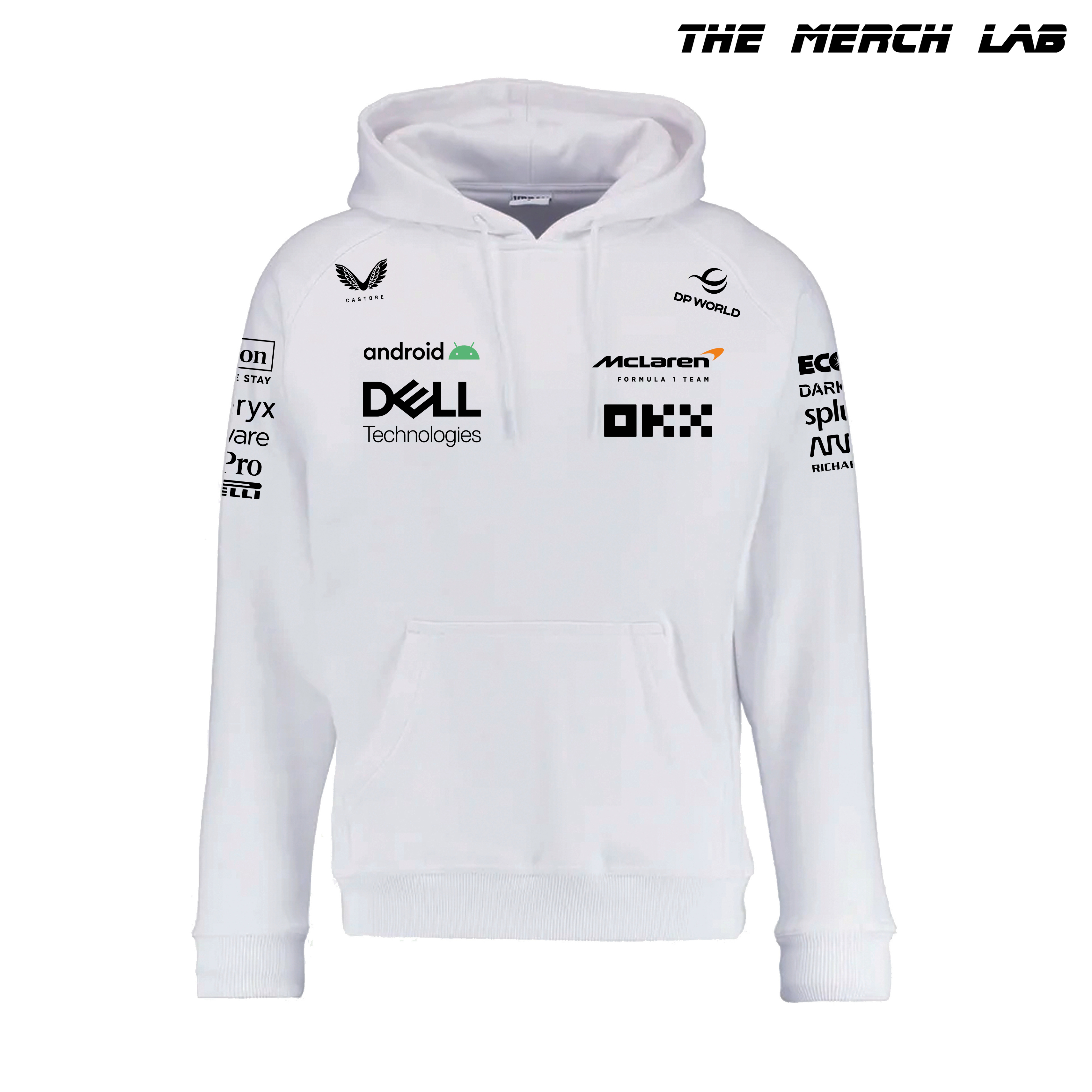 McLaren F1 2024 White Hoodie