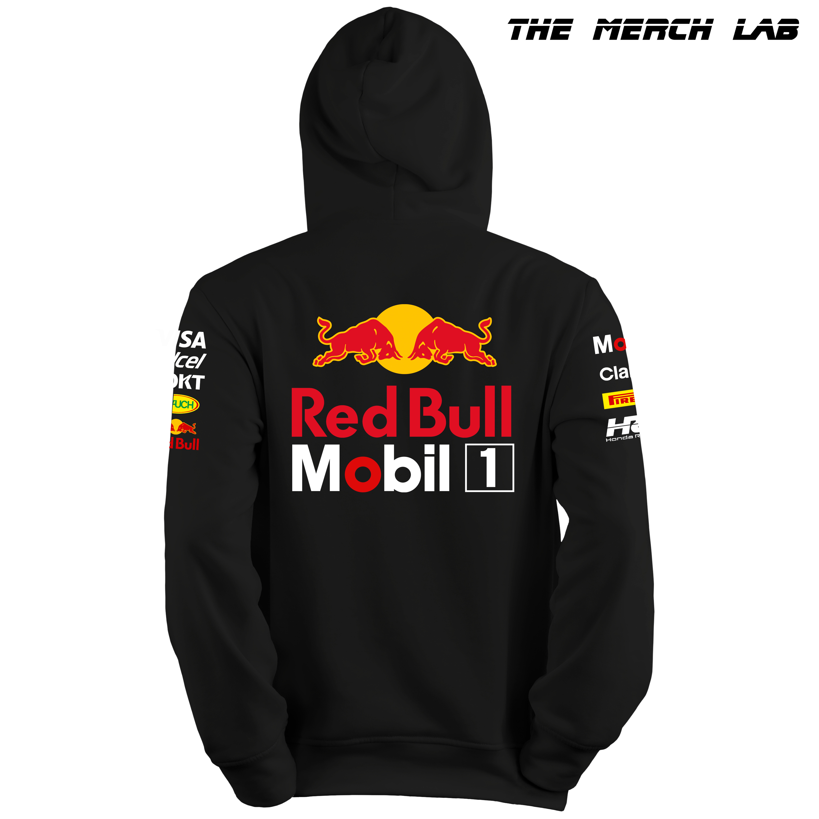 Red Bull F1 2024 Black Hoodie