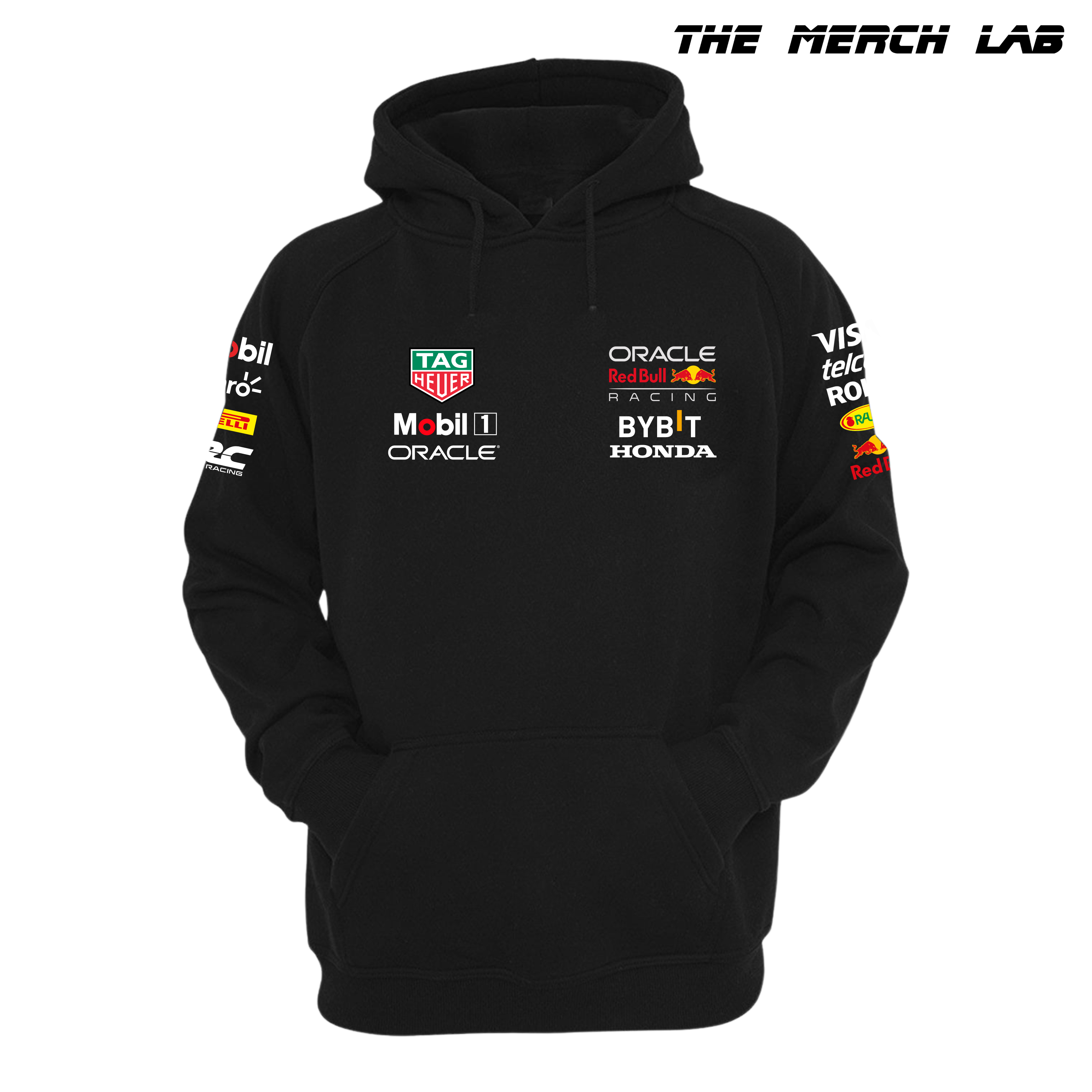 Red Bull F1 2024 Black Hoodie