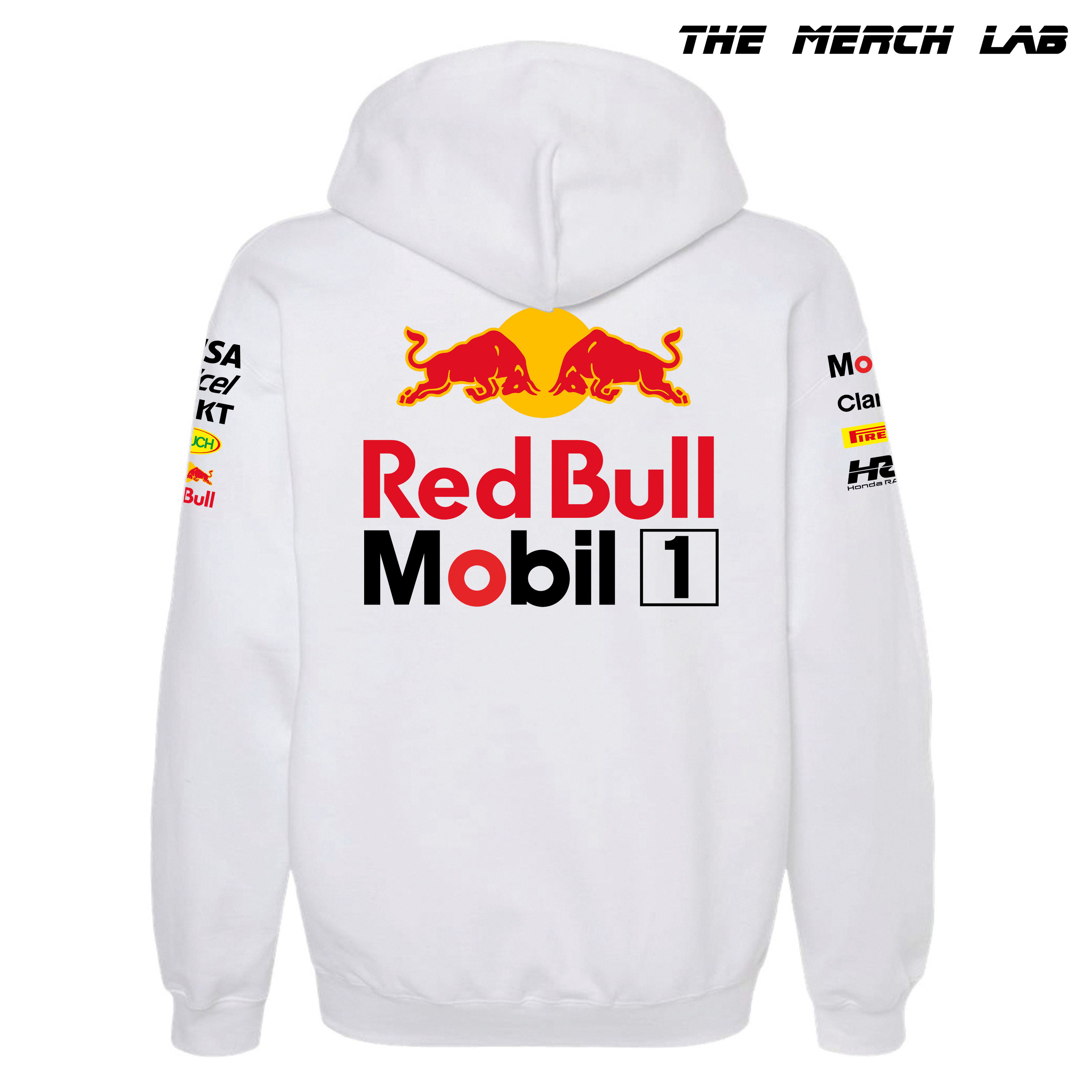 Red Bull F1 2024 White Hoodie