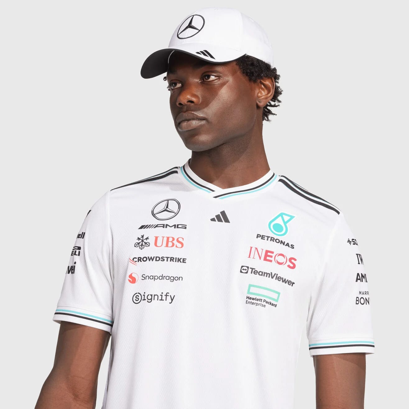 Mercedes F1 2025 White Kit