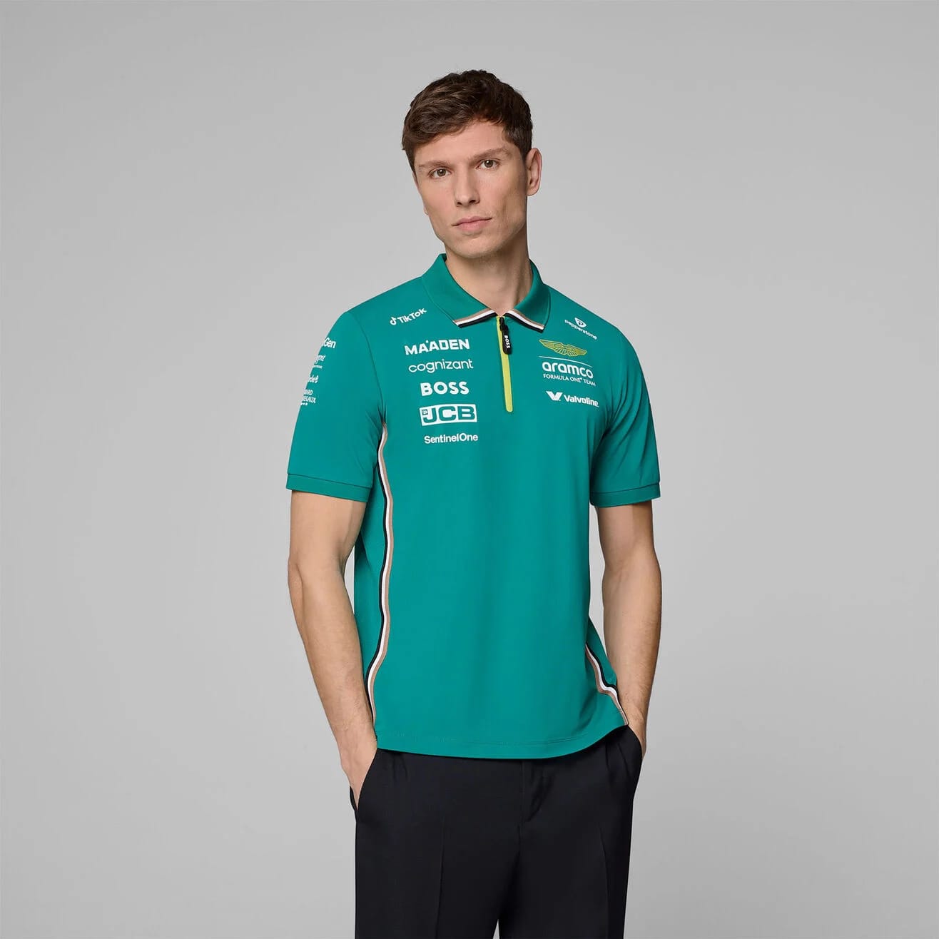 Aston Martin F1 2025 Zipper Shirt