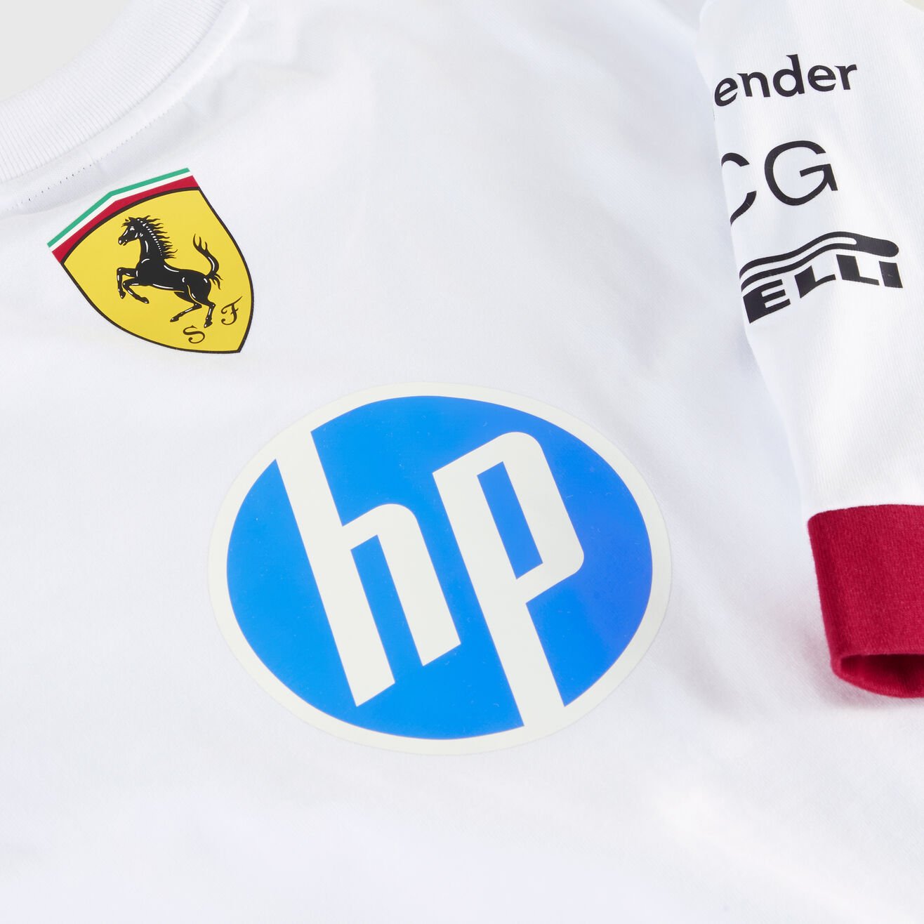 Ferrari F1 2025 White T-Shirt