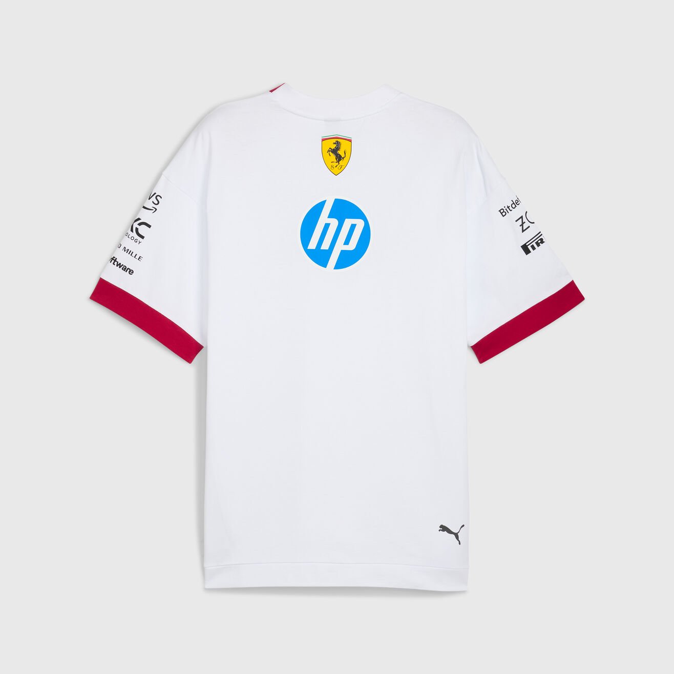 Ferrari F1 2025 White T-Shirt
