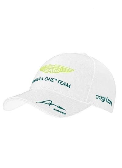 Aston Martin Alonso white Cap