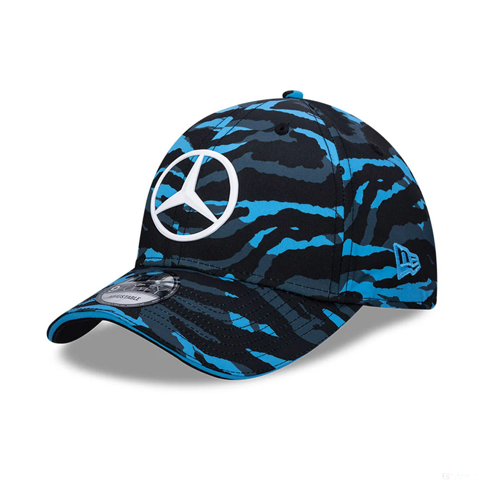 Mercedes Blue Camo Cap