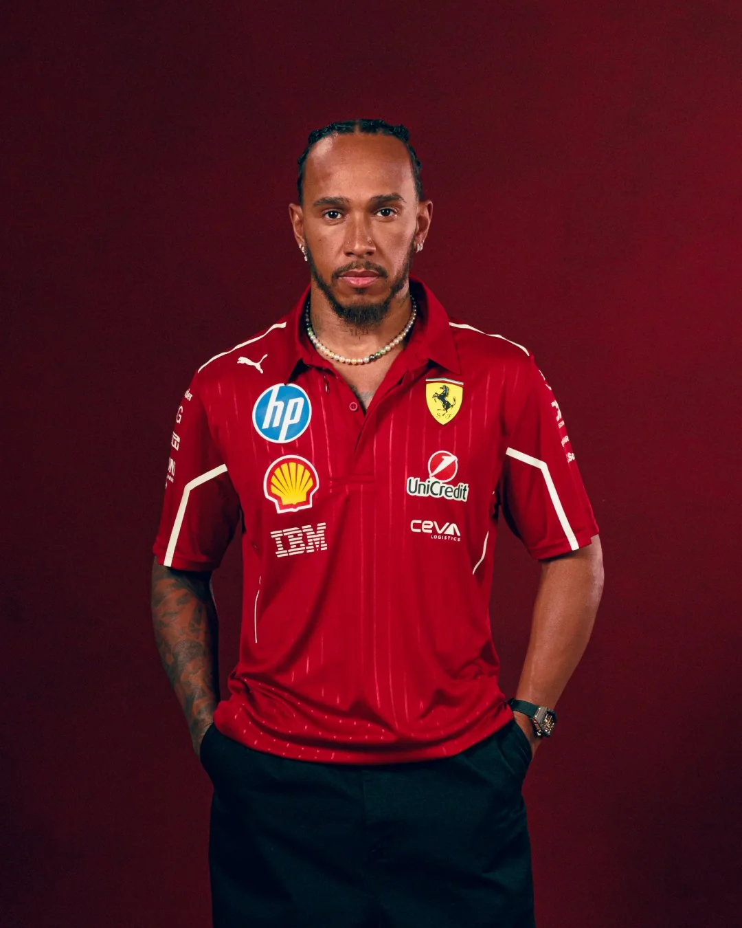 Ferrari F1 2025 IBM Polo