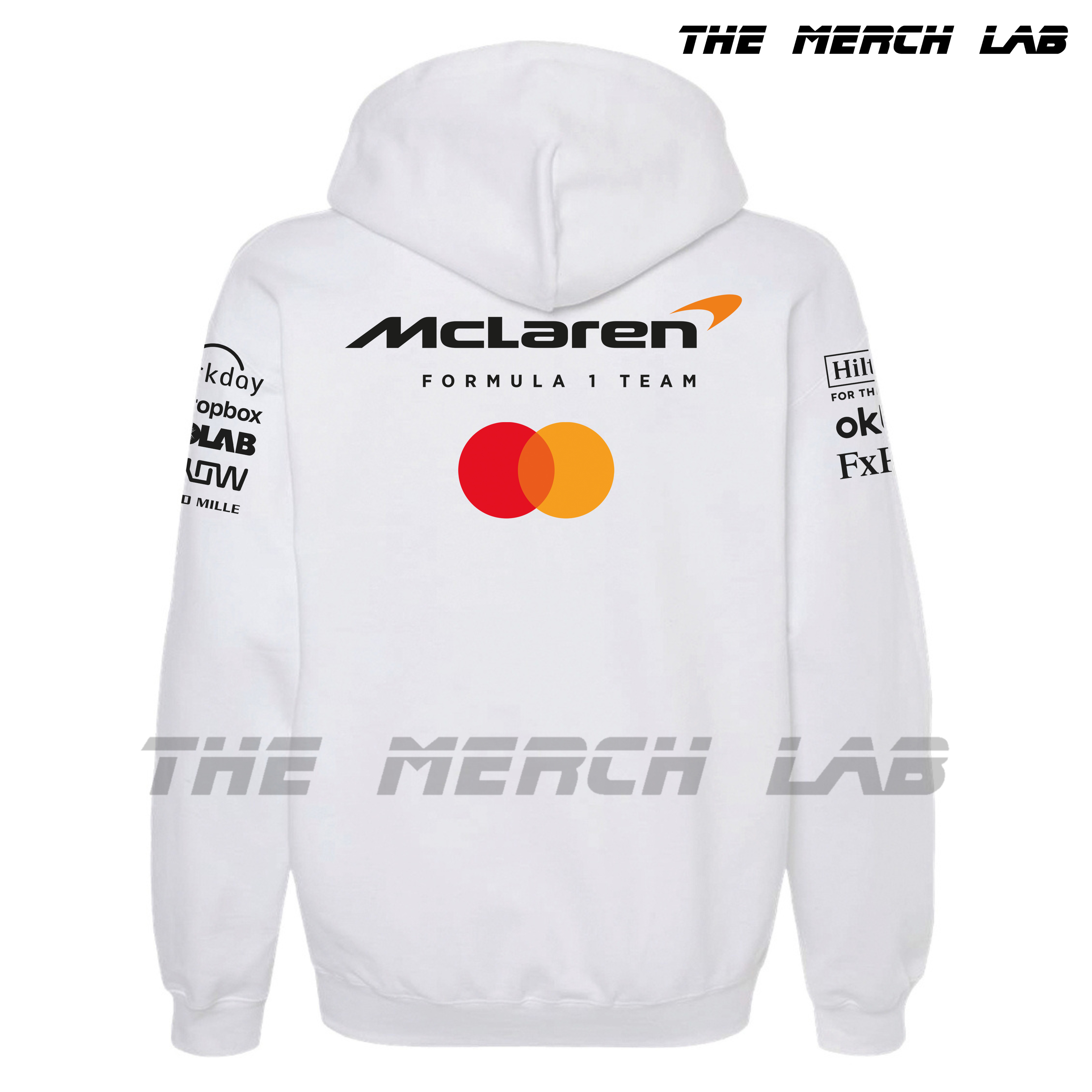 McLaren F1 2025 White Hoodie