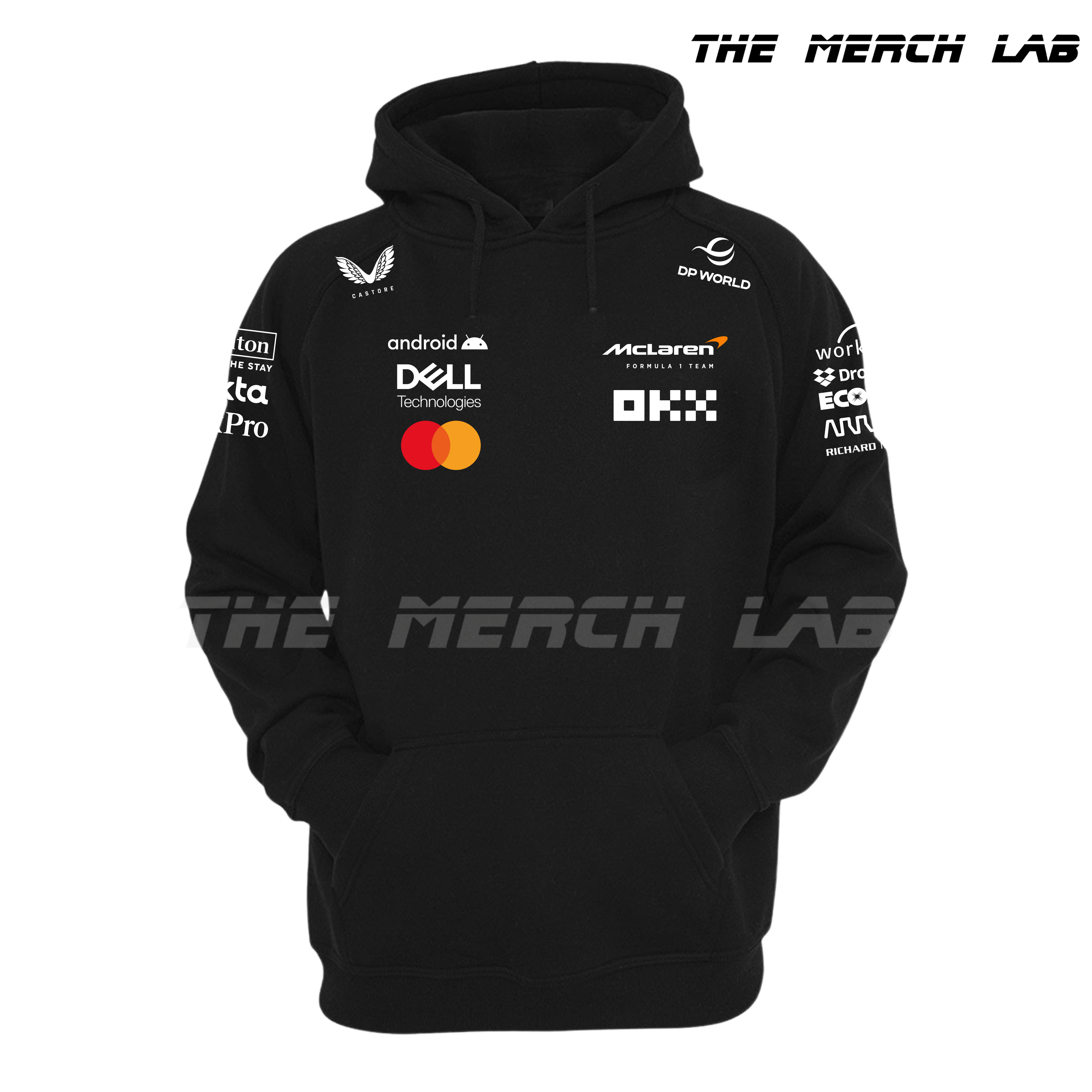McLaren F1 2025 Black Hoodie