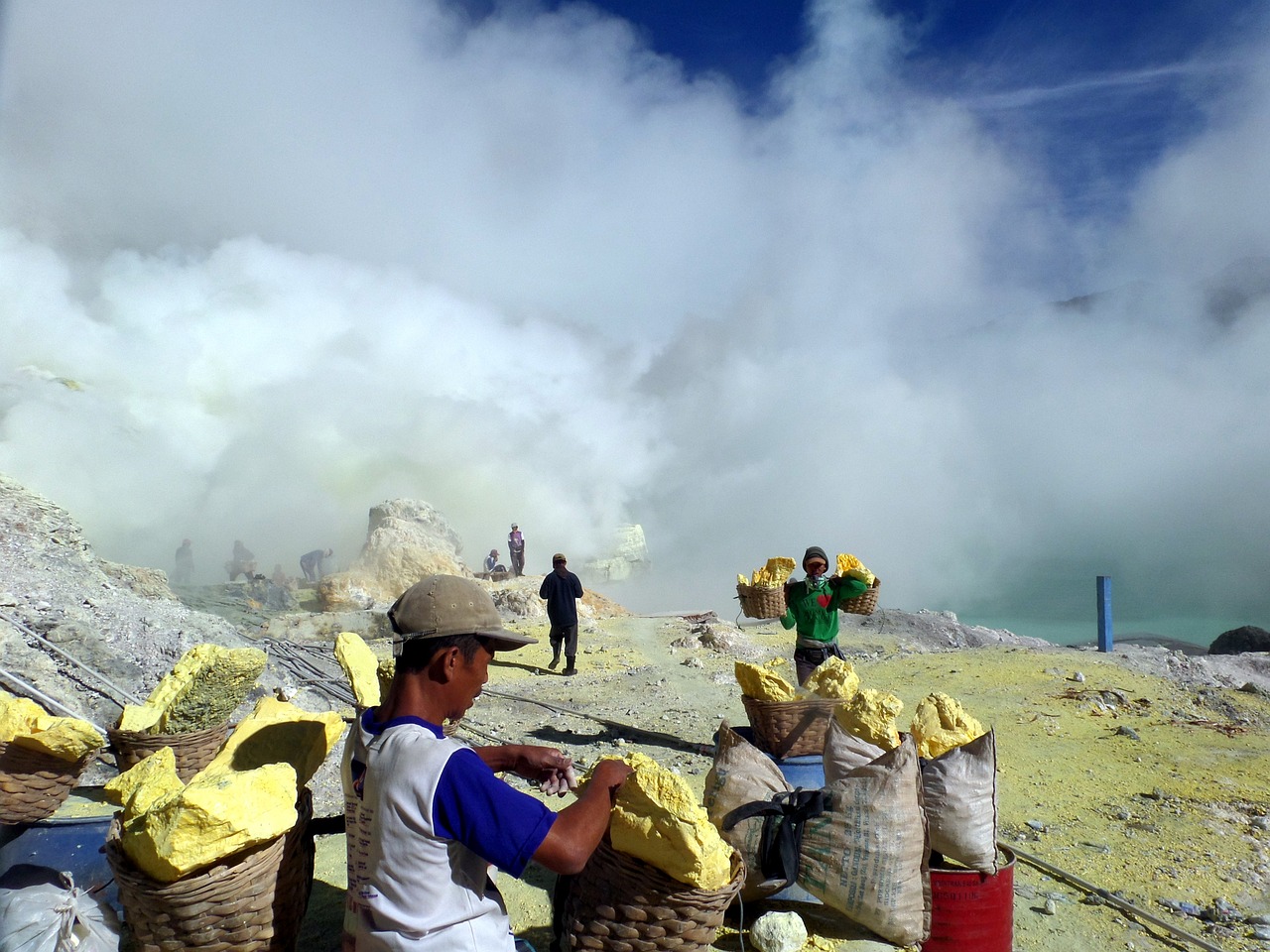 From Banyuwangi Mount Ijen Hiking Midnight Guided Tour
