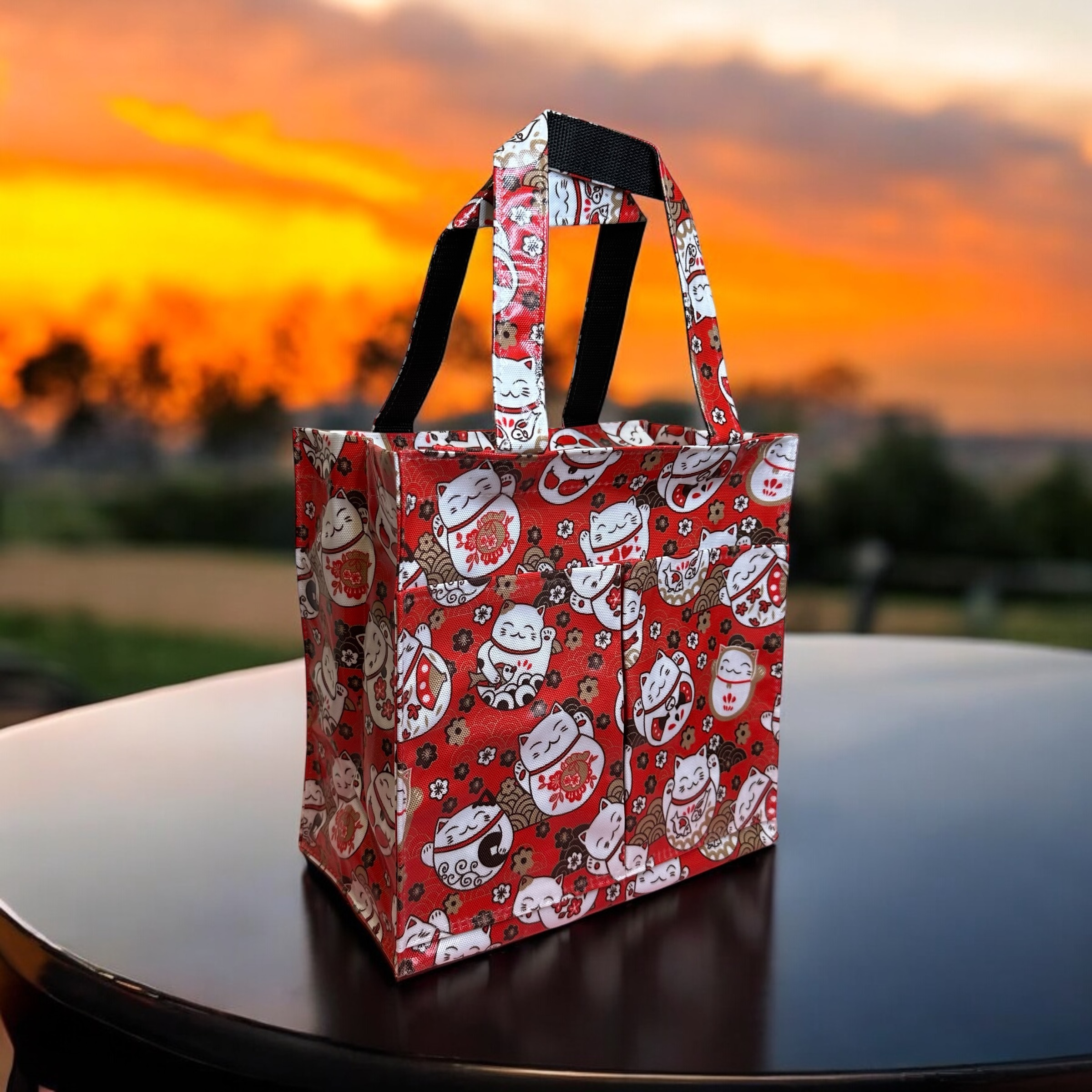 Red Lucky Cat S Front