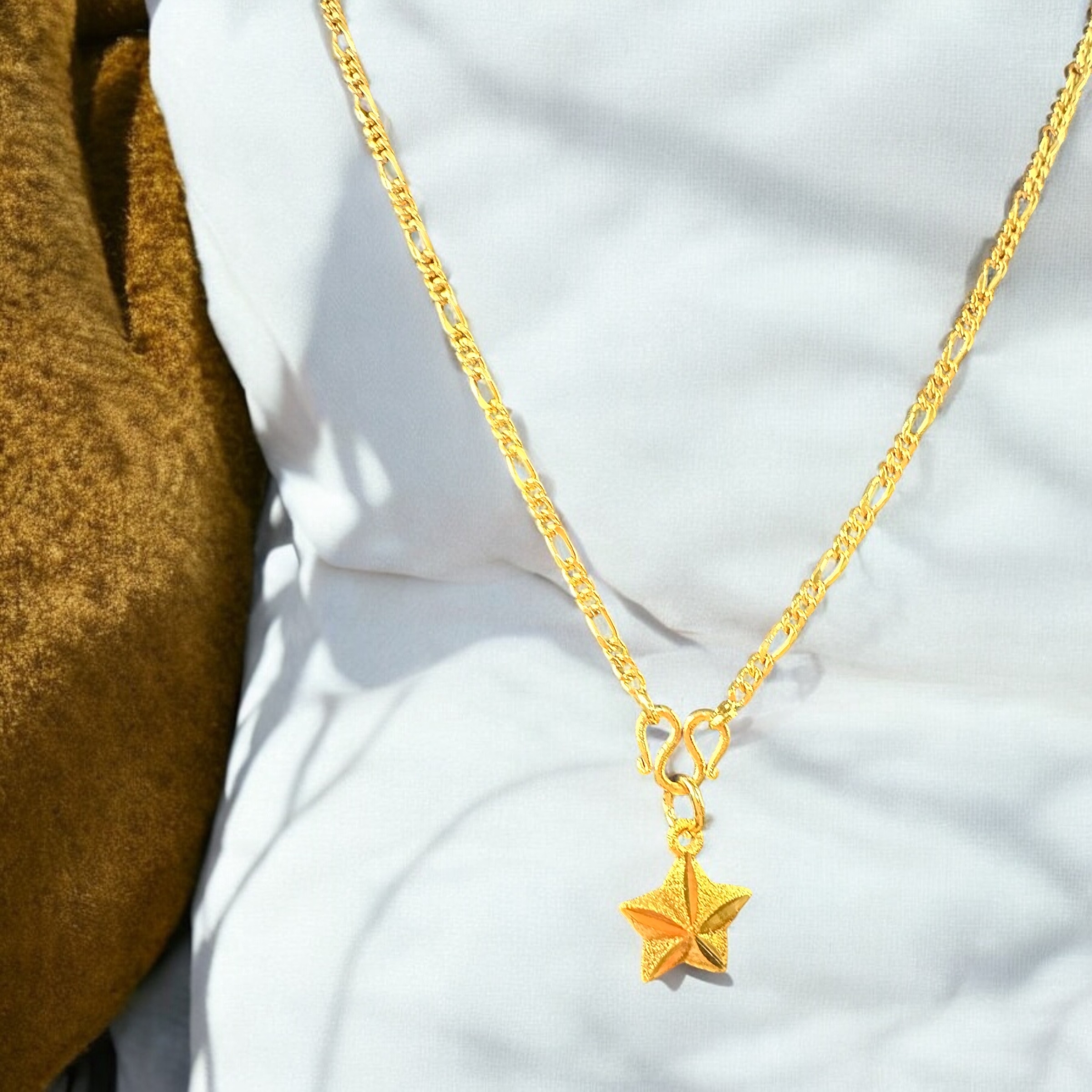 Gold Star Necklace