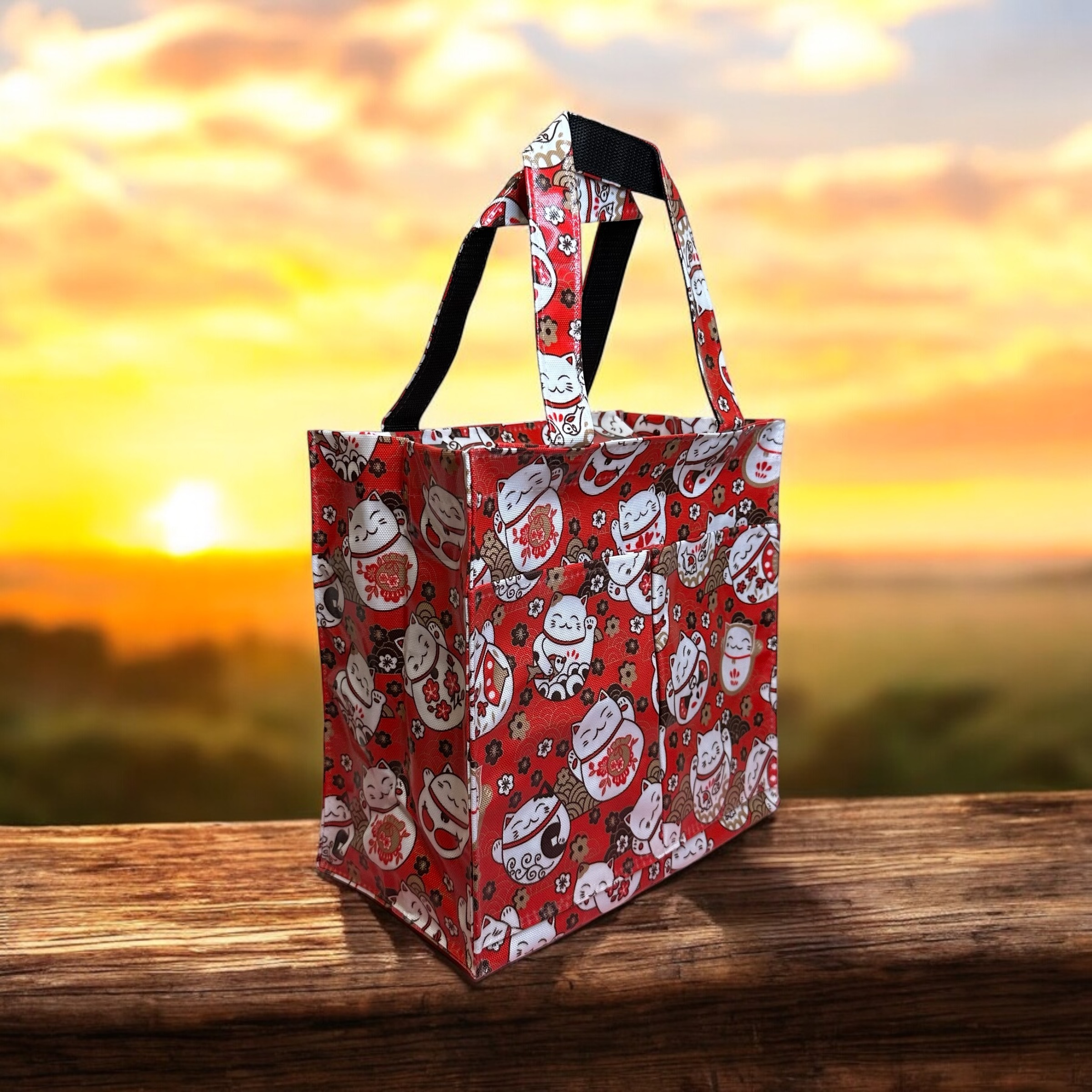 Red Lucky Cat S Front