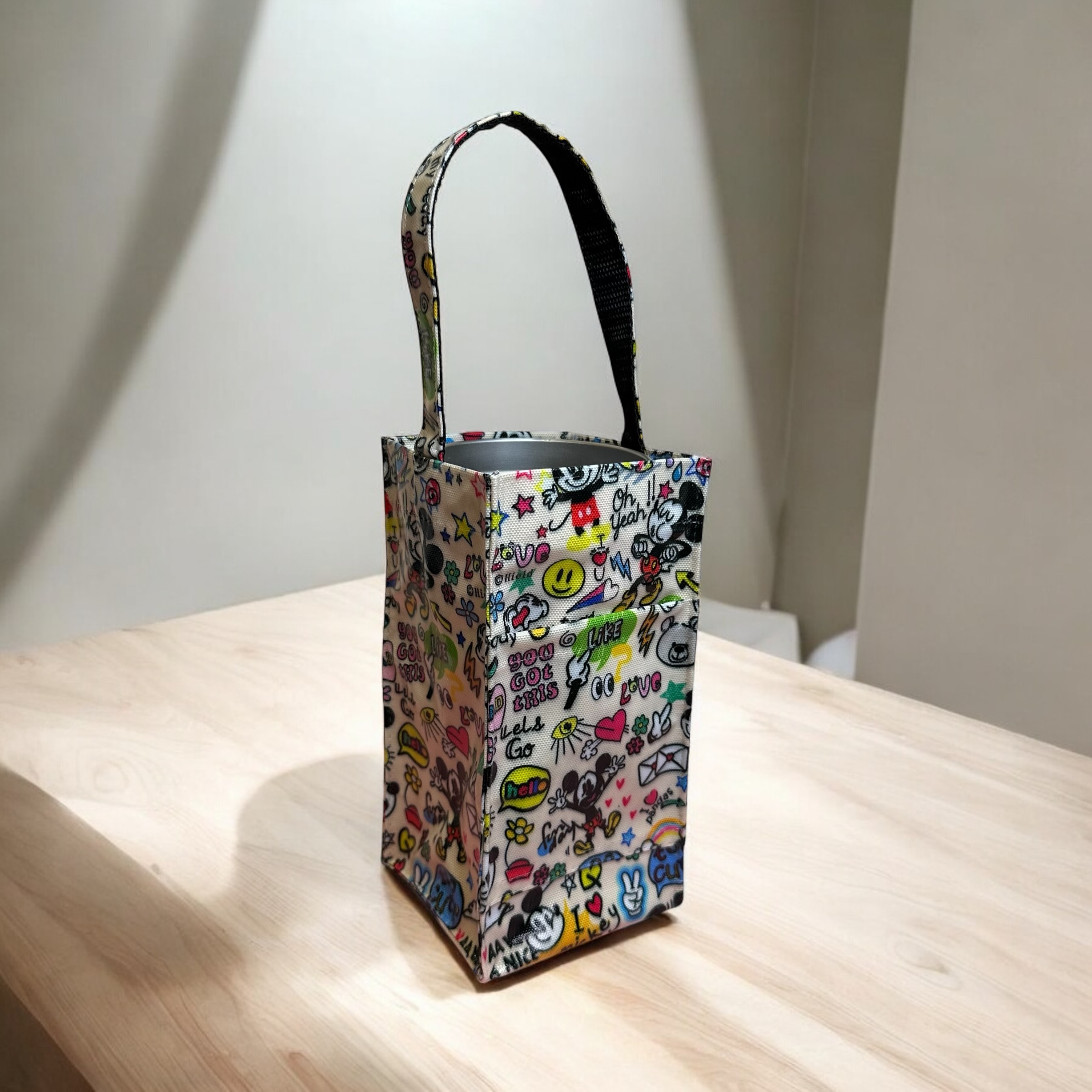 Colorful Mickey Mouse Flask Bag