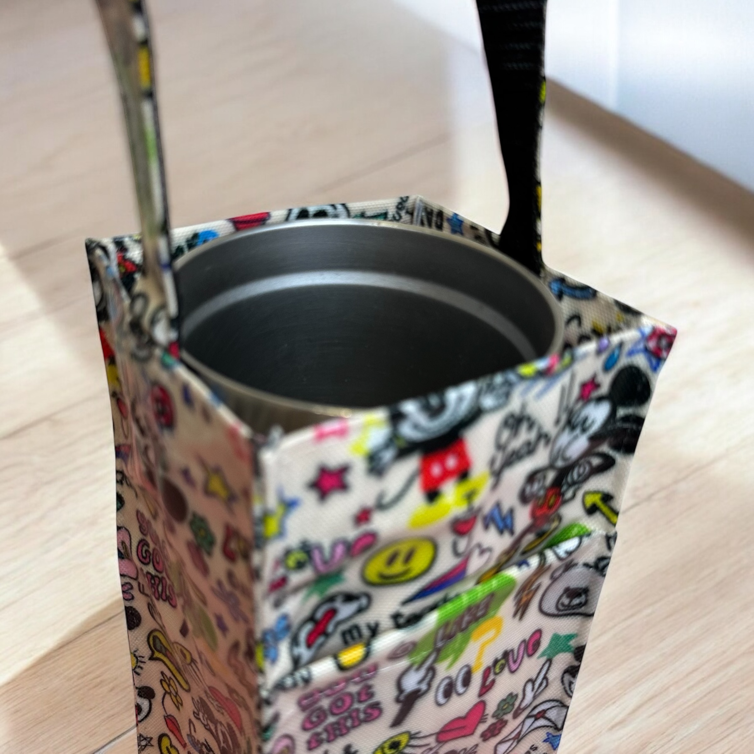 Colorful Mickey Mouse Flask Bag