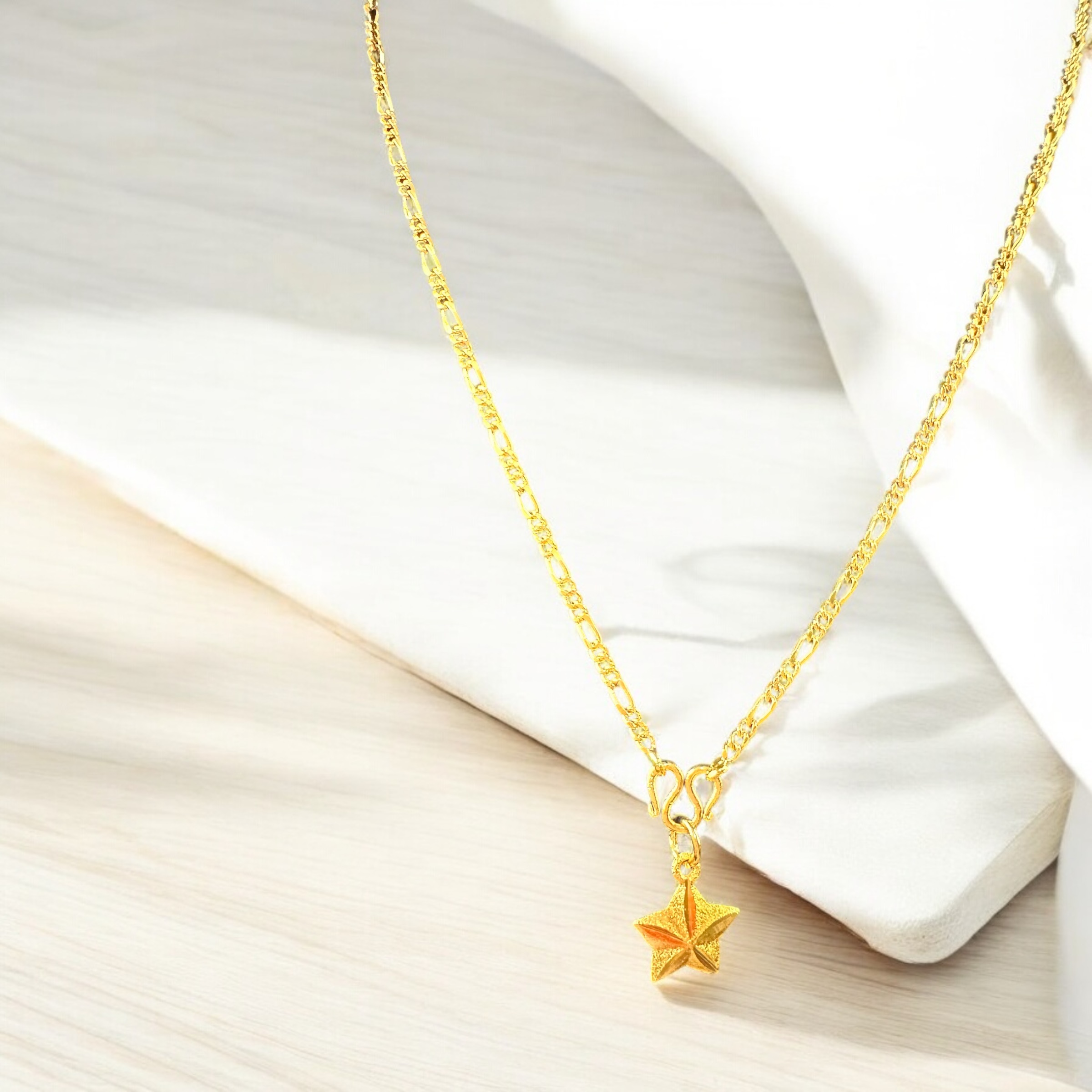 Gold Star Necklace
