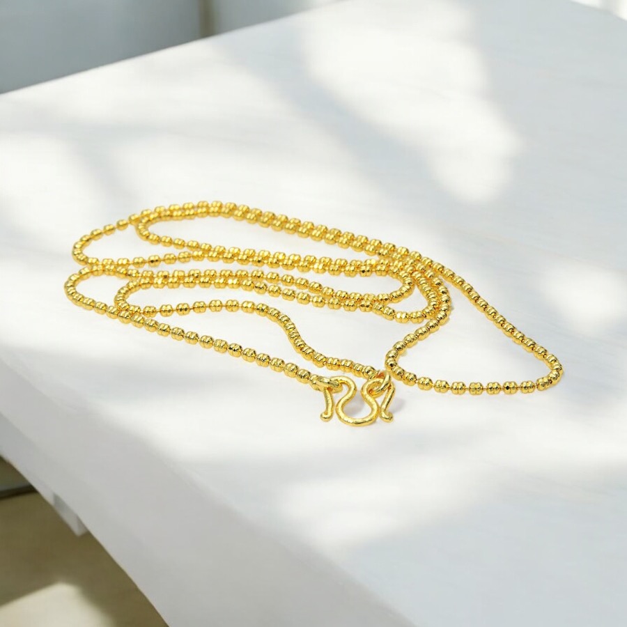 Elegant Double Abacus-like style Necklace