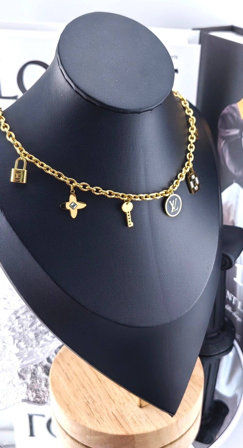Gold Charm Necklace