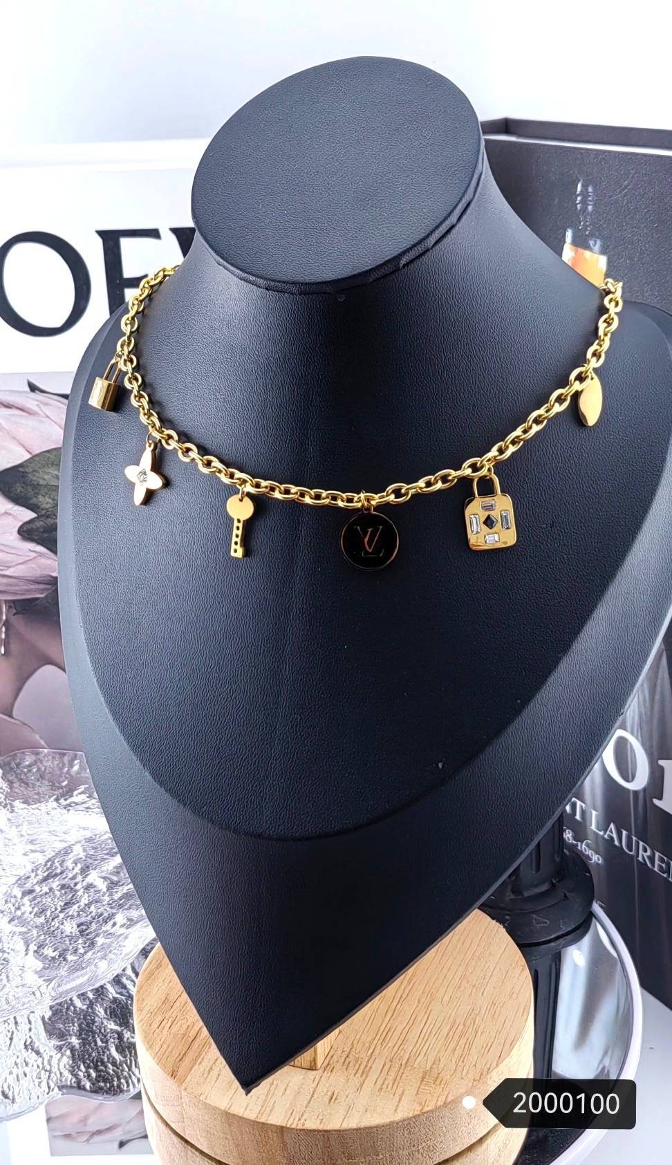 Gold Charm Necklace