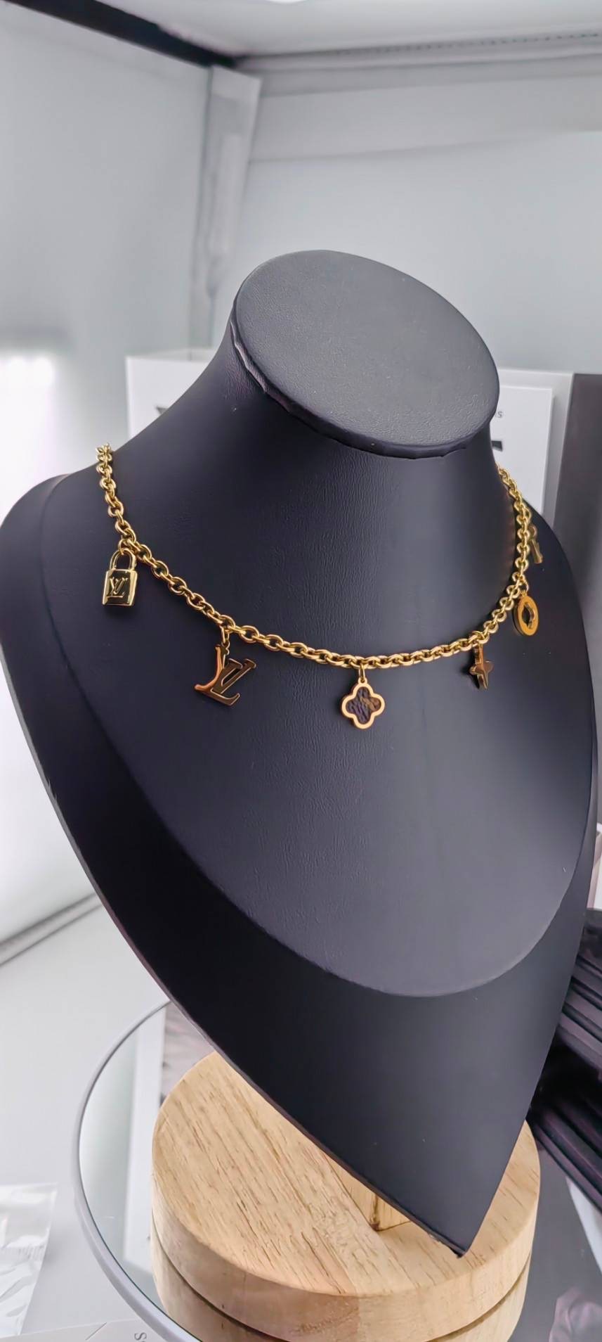 Gold Dangling Charm Set