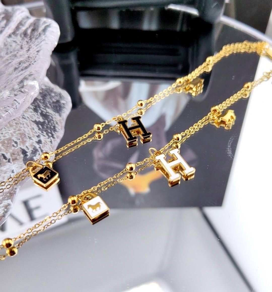 Letter Charm Bracelet