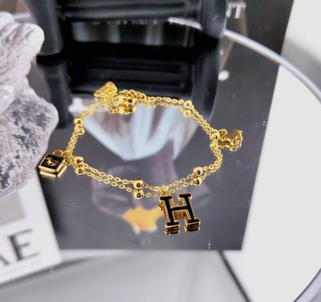 Letter Charm Bracelet