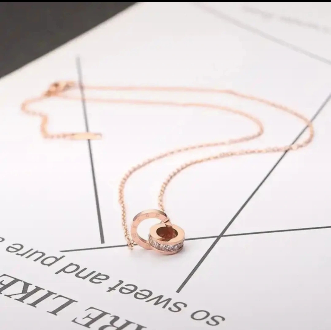 Elegant Roman Numeral Necklace