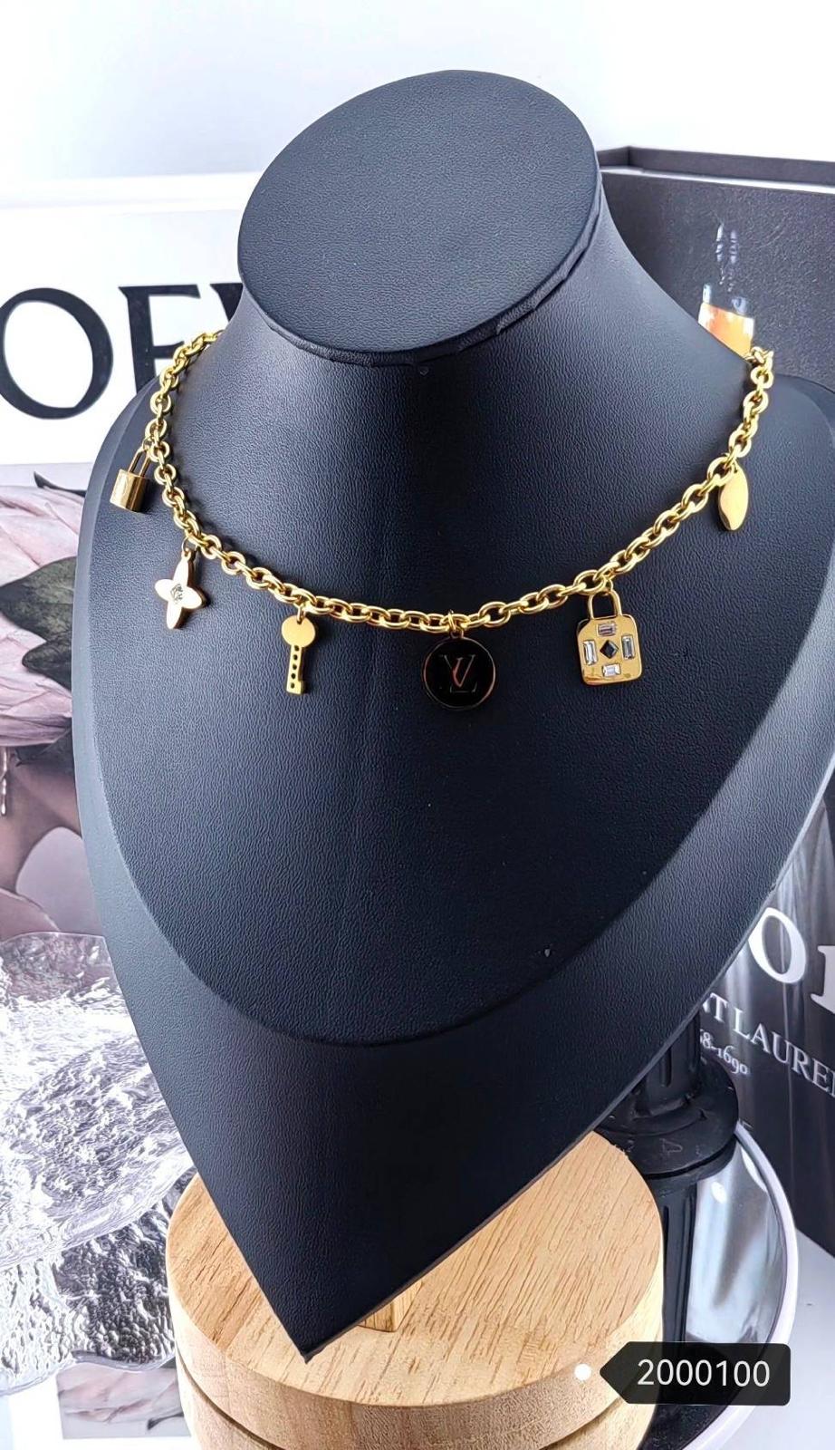 Gold Charm Necklace