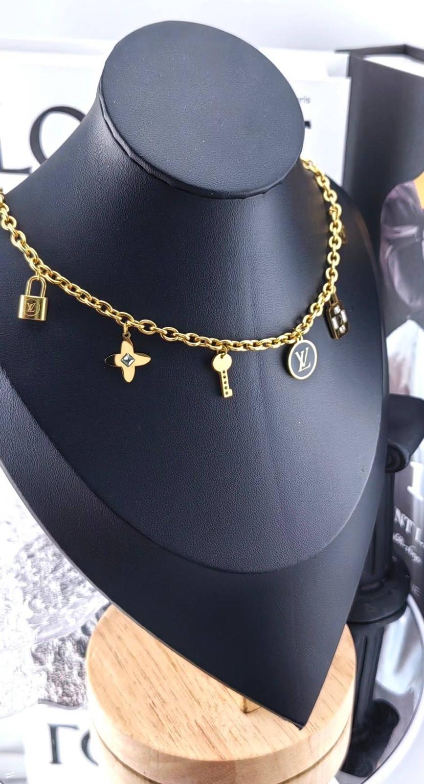 Gold Charm Necklace