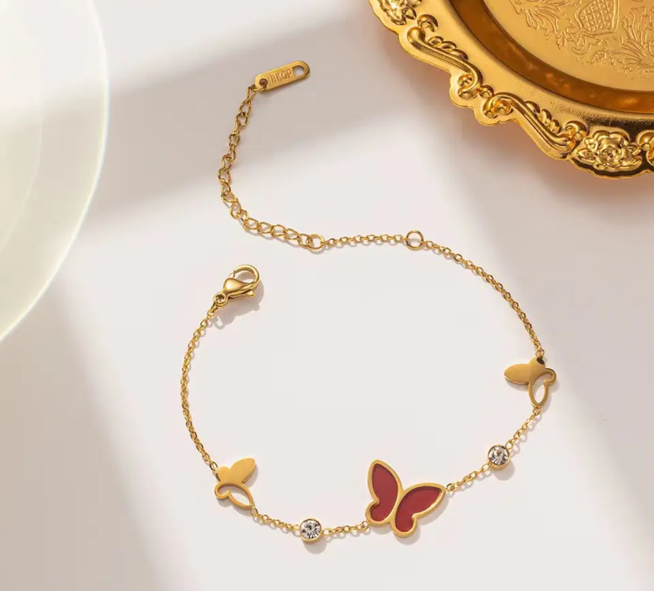 Butterfly Charm Bracelet